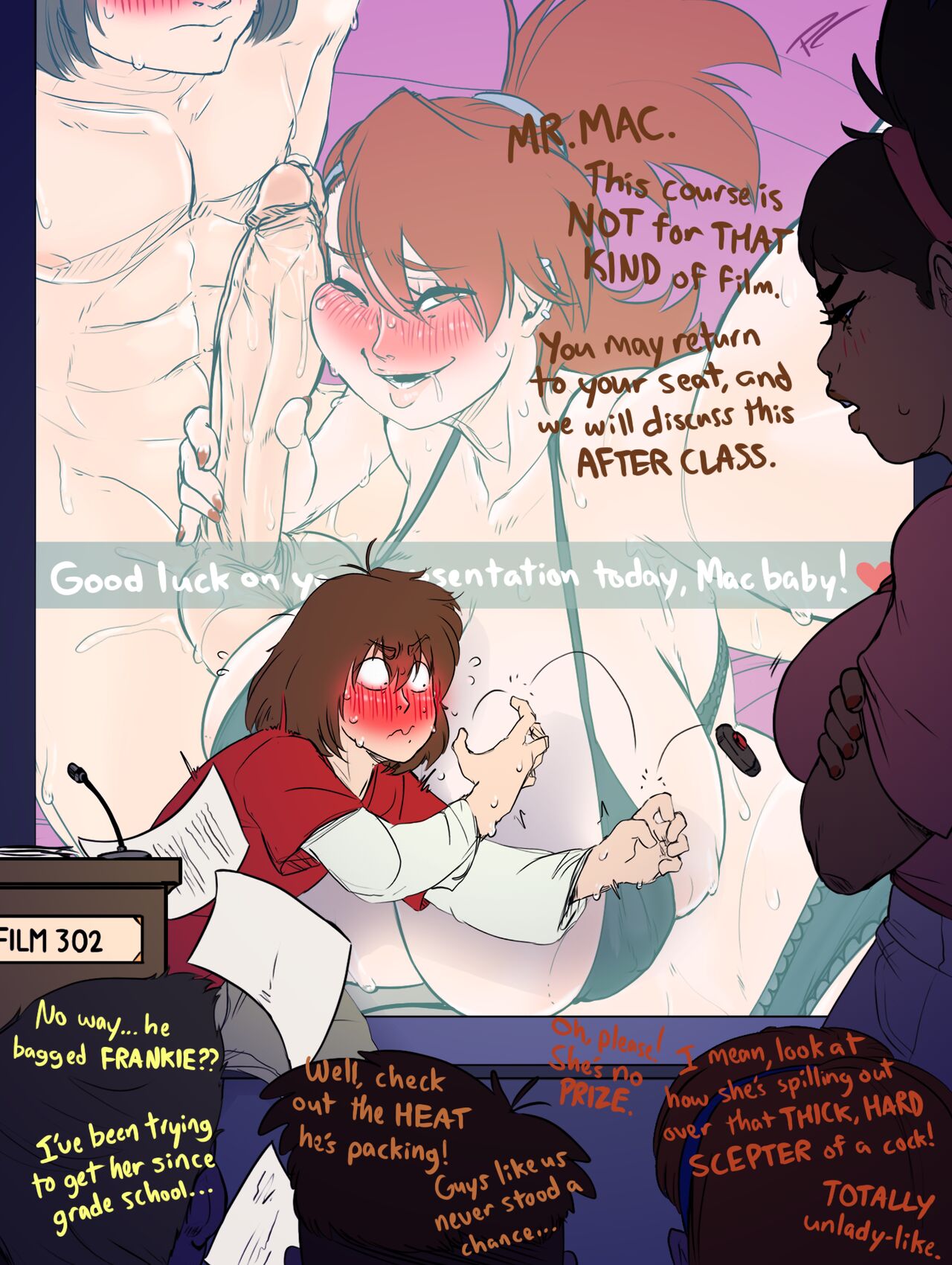 Mac's Student Film page 1 full