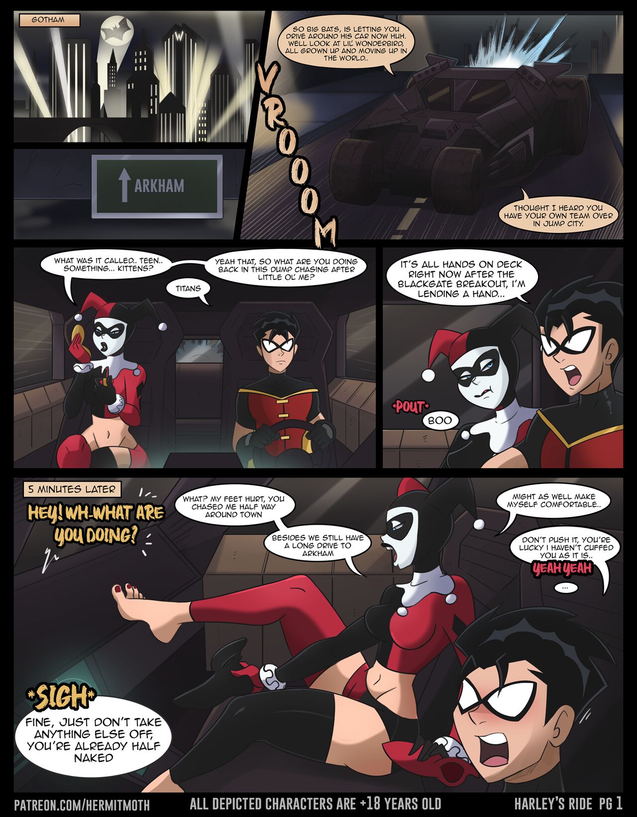 Harley's Ride page 1 full