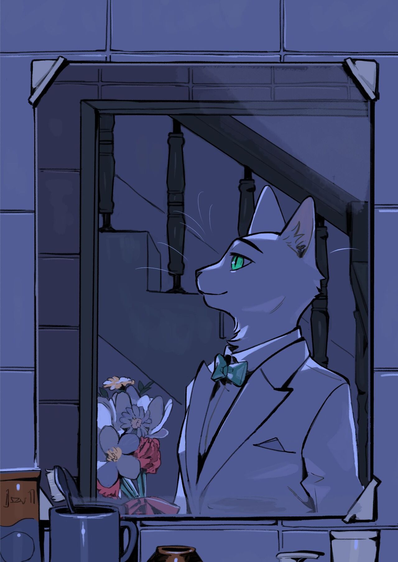 Flowers in the Night page 1 full