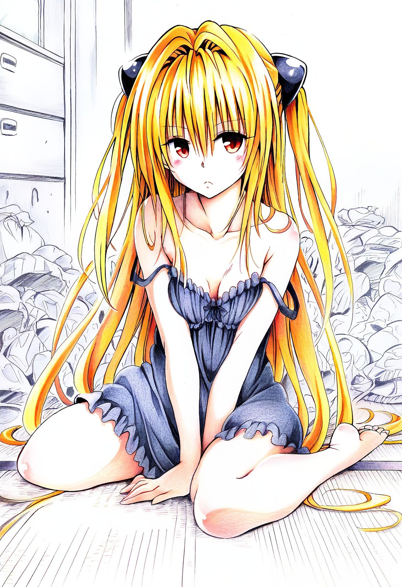 ヤ◯ちゃんが汚部屋でおじさん達にめちゃくちゃにされちゃう本 konjiki no yami page 5 full