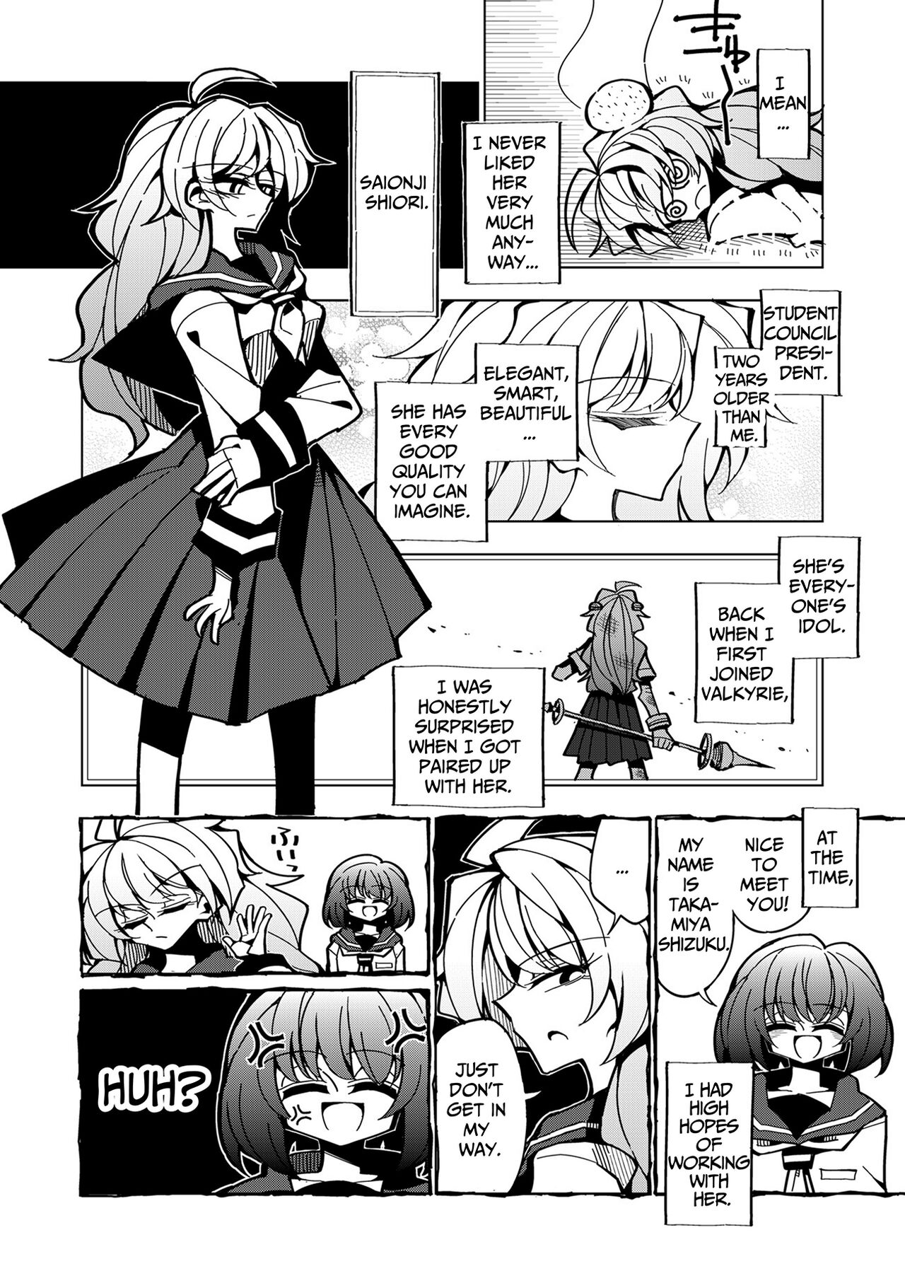 Shizuku to Shiori-Senpai ga Akuochi Futanari Kaizou Sareta node Watashi ga Shasei o Kanri Shimasu!- | Shizuku &amp; Shiori ~It's Up to Me To Service Futanari-modified Senpai!~ page 5 full