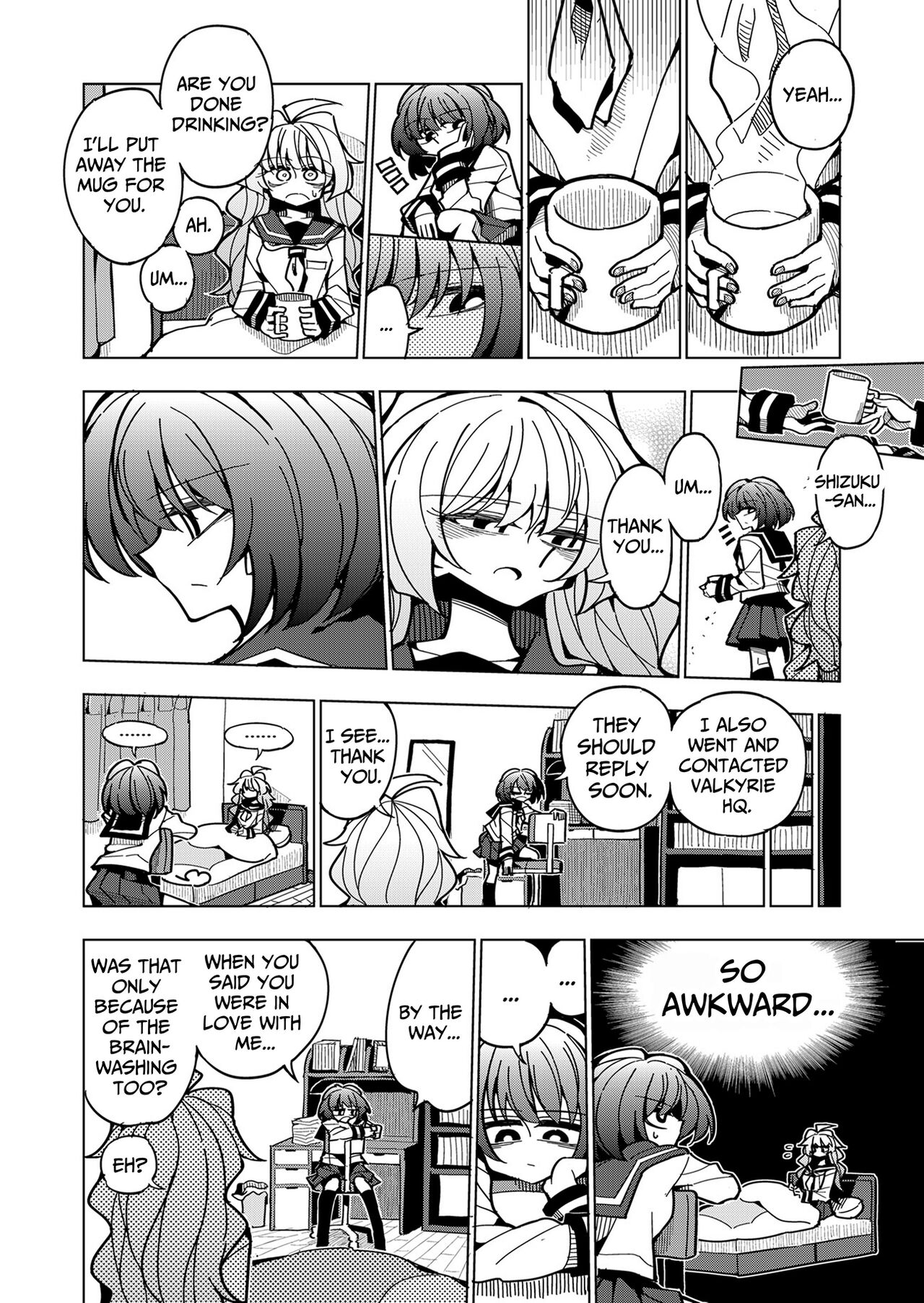 Shizuku to Shiori-Senpai ga Akuochi Futanari Kaizou Sareta node Watashi ga Shasei o Kanri Shimasu!- | Shizuku &amp; Shiori ~It's Up to Me To Service Futanari-modified Senpai!~ page 9 full