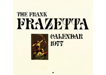 The 1977 Frank Frazetta Calendar cover