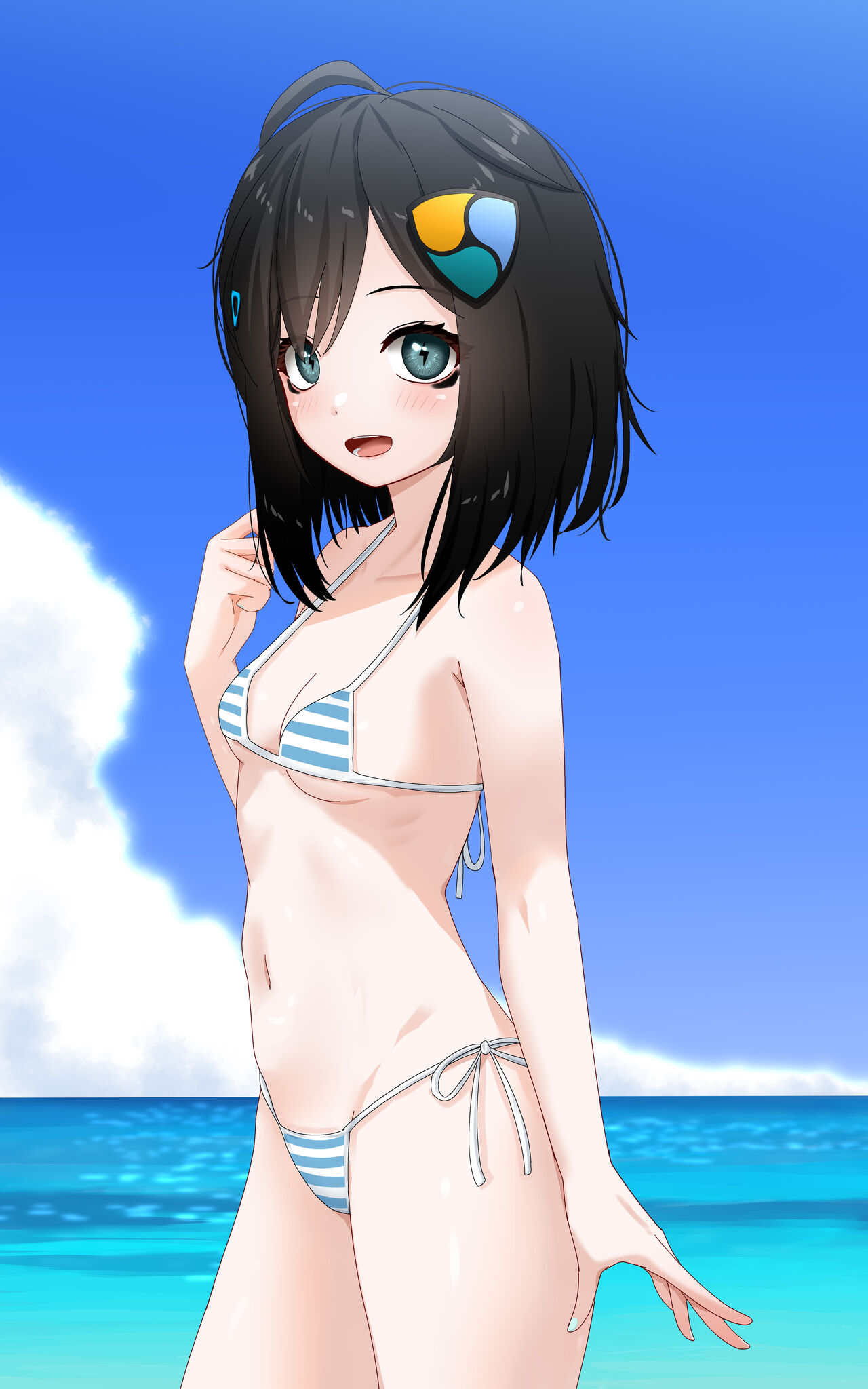 Virtual bishojo Nem official nude illust page 2 full