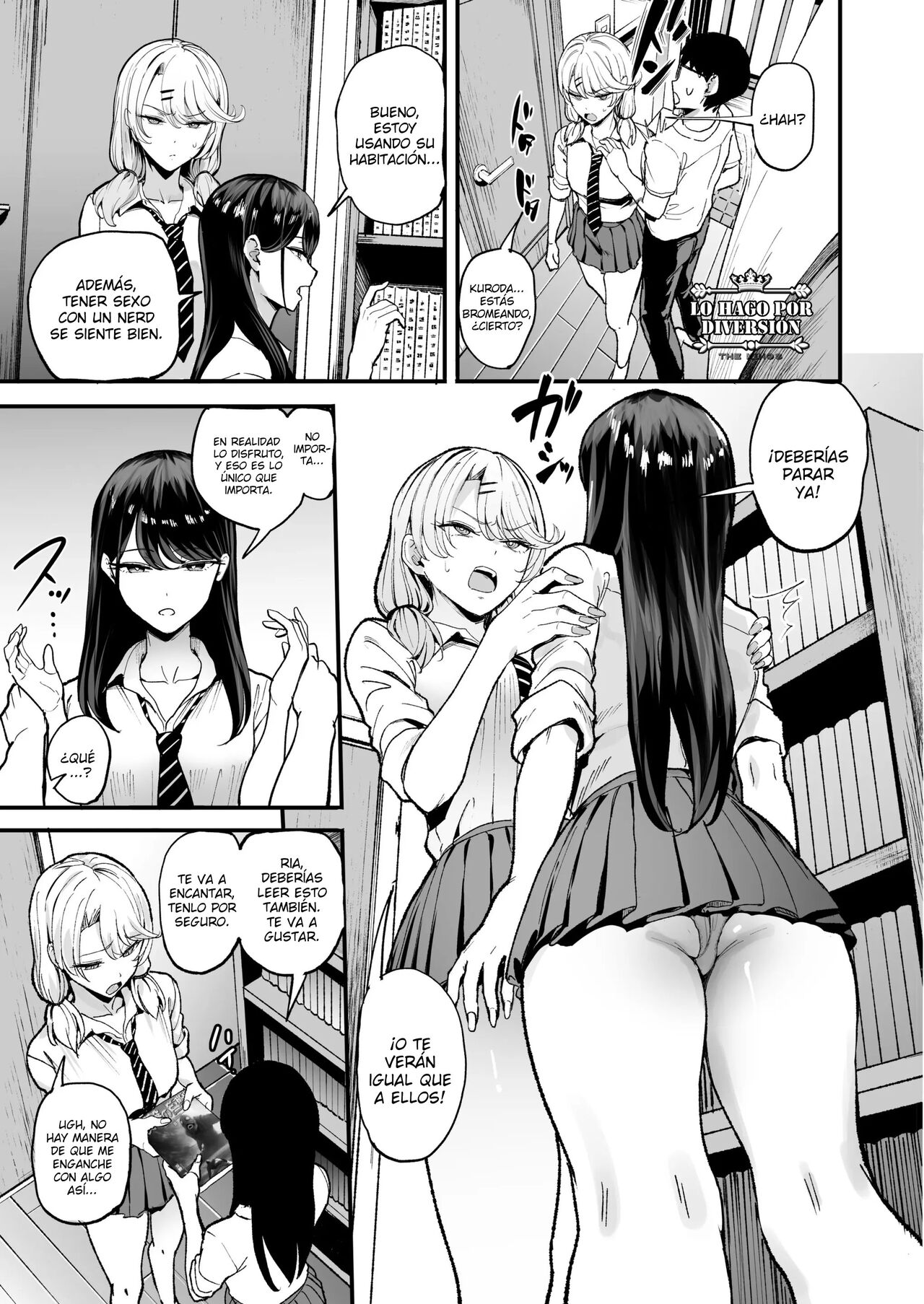 Iribitari Gal ni Manko Tsukawasete Morau Hanashi 3 | La Gyaru Que Pasa Tiempo Conmigo Me Deja Usar Su Vagina 3 page 6 full