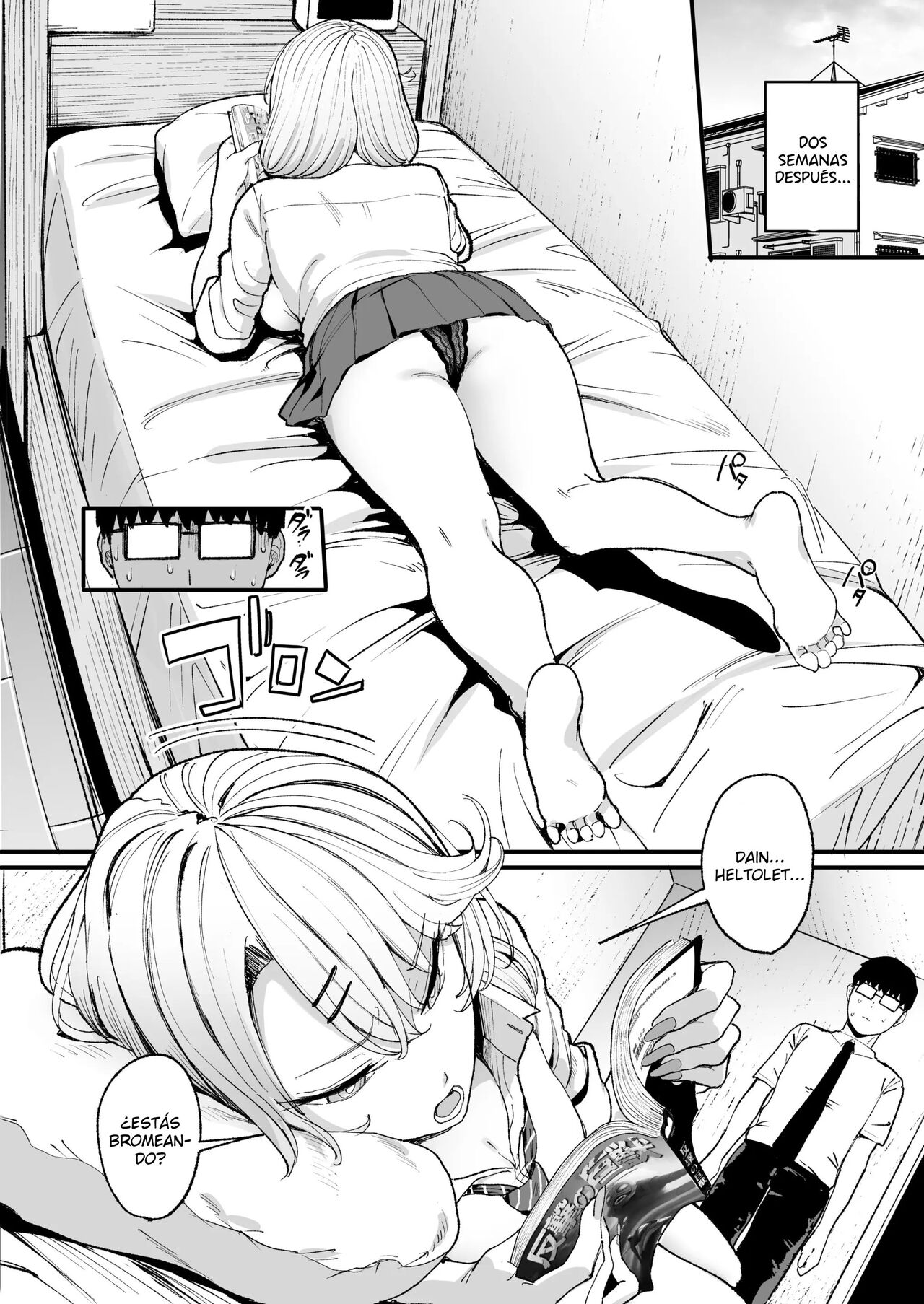 Iribitari Gal ni Manko Tsukawasete Morau Hanashi 3 | La Gyaru Que Pasa Tiempo Conmigo Me Deja Usar Su Vagina 3 page 7 full