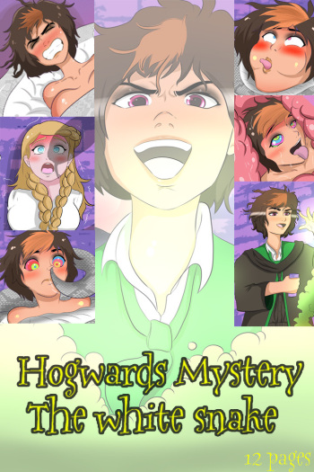 Hogwards Mystery The White Snake cover