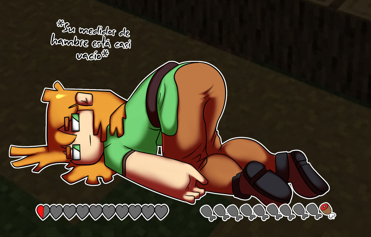 Explorando el Mundo de Minecraft con Alex y un Inesperado Visitante page 5 full