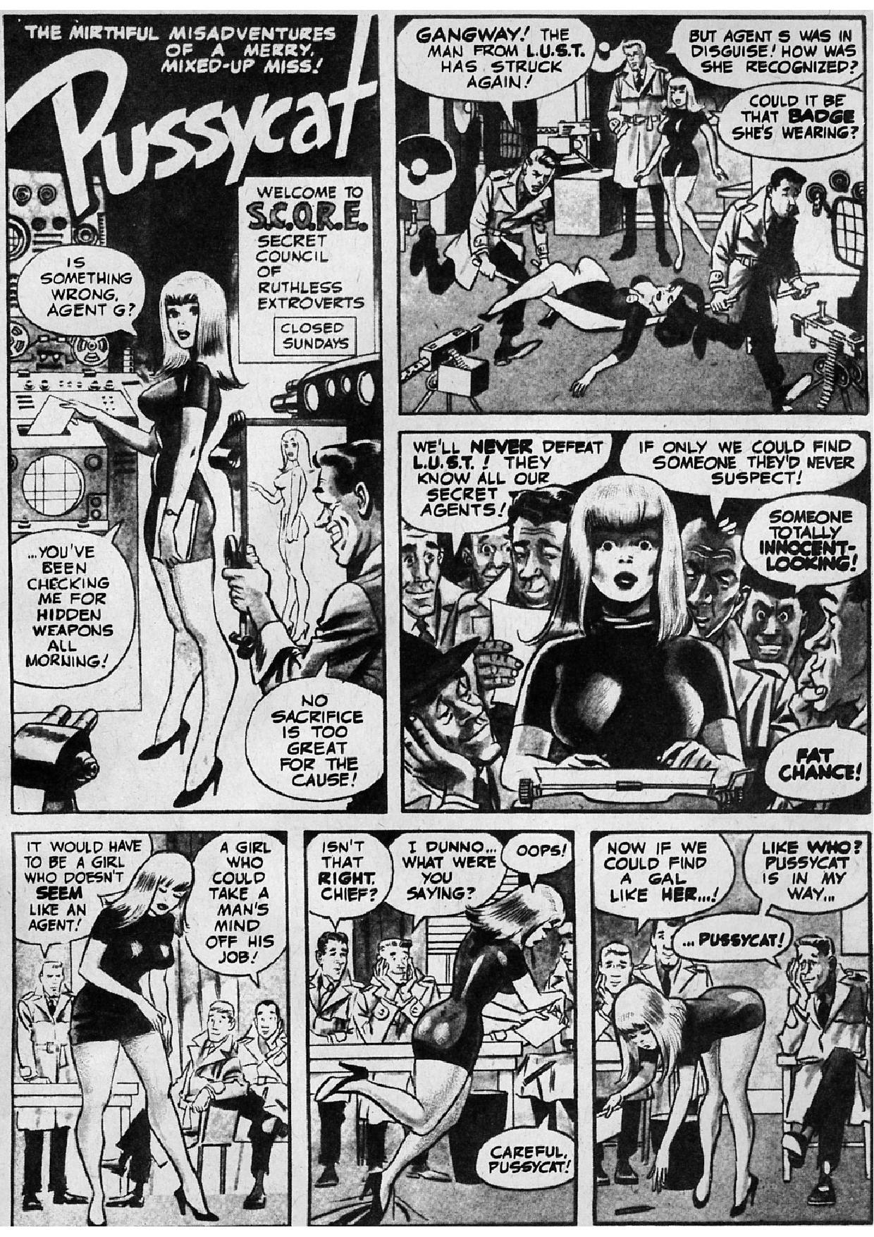 Pussycat, Mixed-Up Miss page 1 full