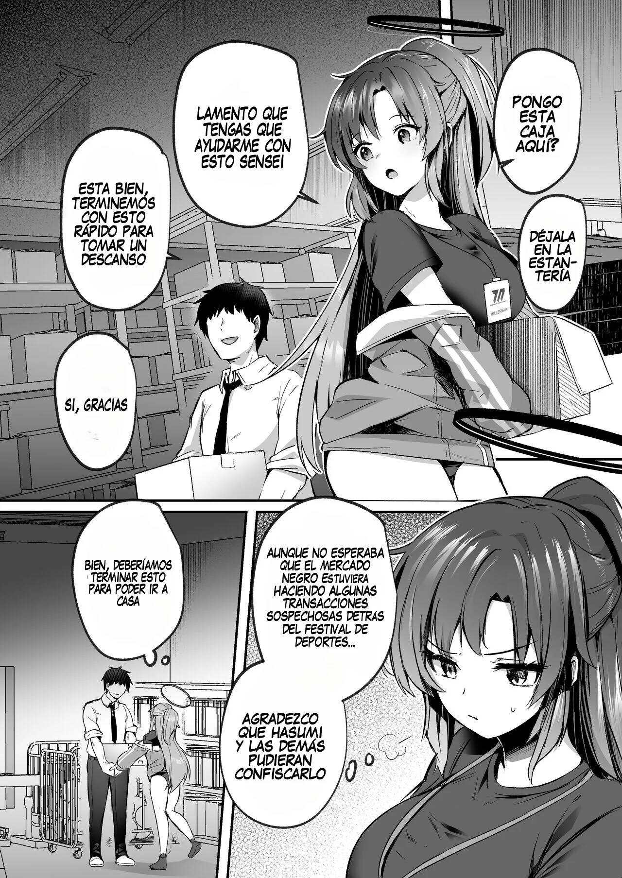 Bousou shita Sensei ni Oshitao Sarete SEX Suru Hon | Calmando el Deseo de Sensei con Sexo page 3 full