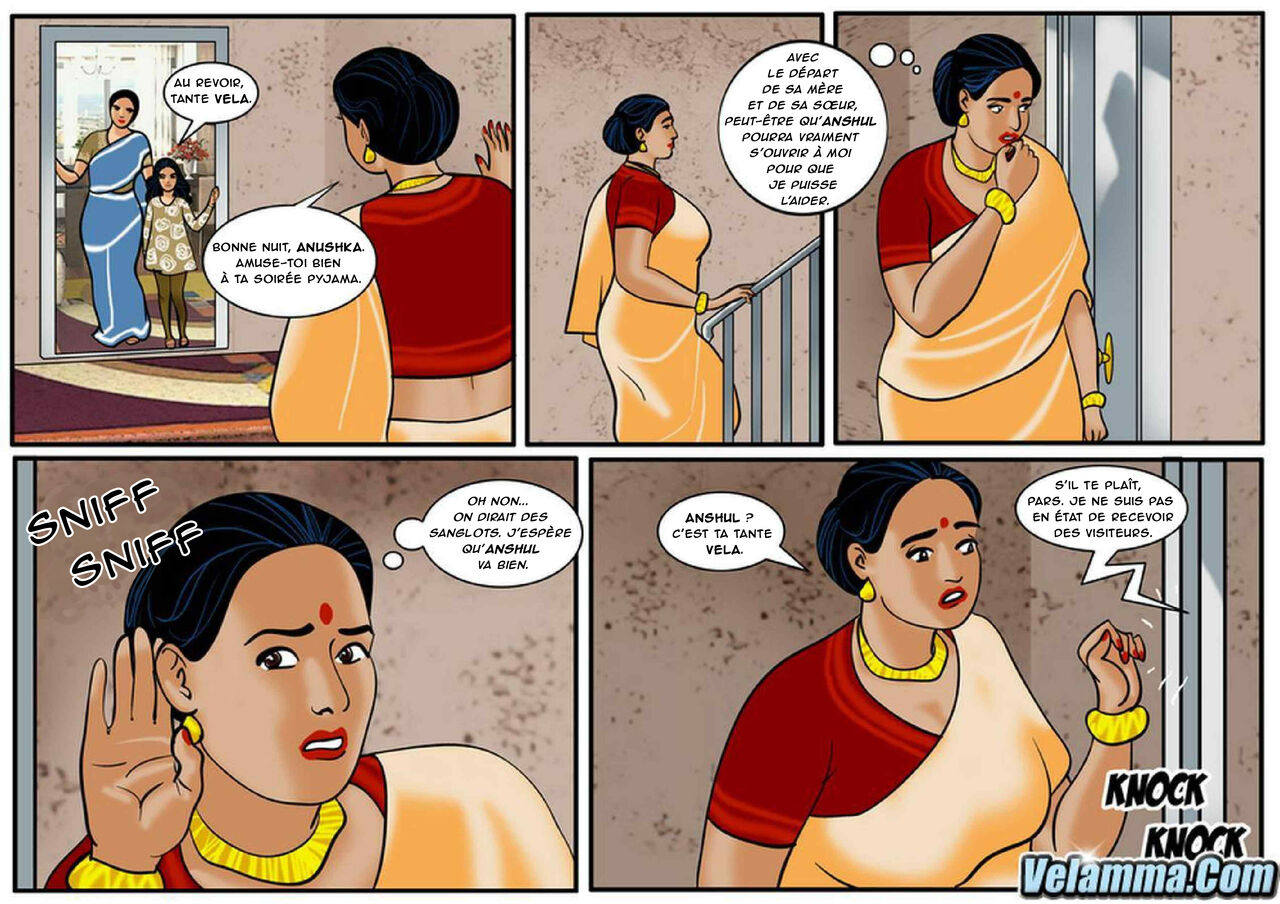 Velamma - 026 - "Bonnes Influences" page 9 full