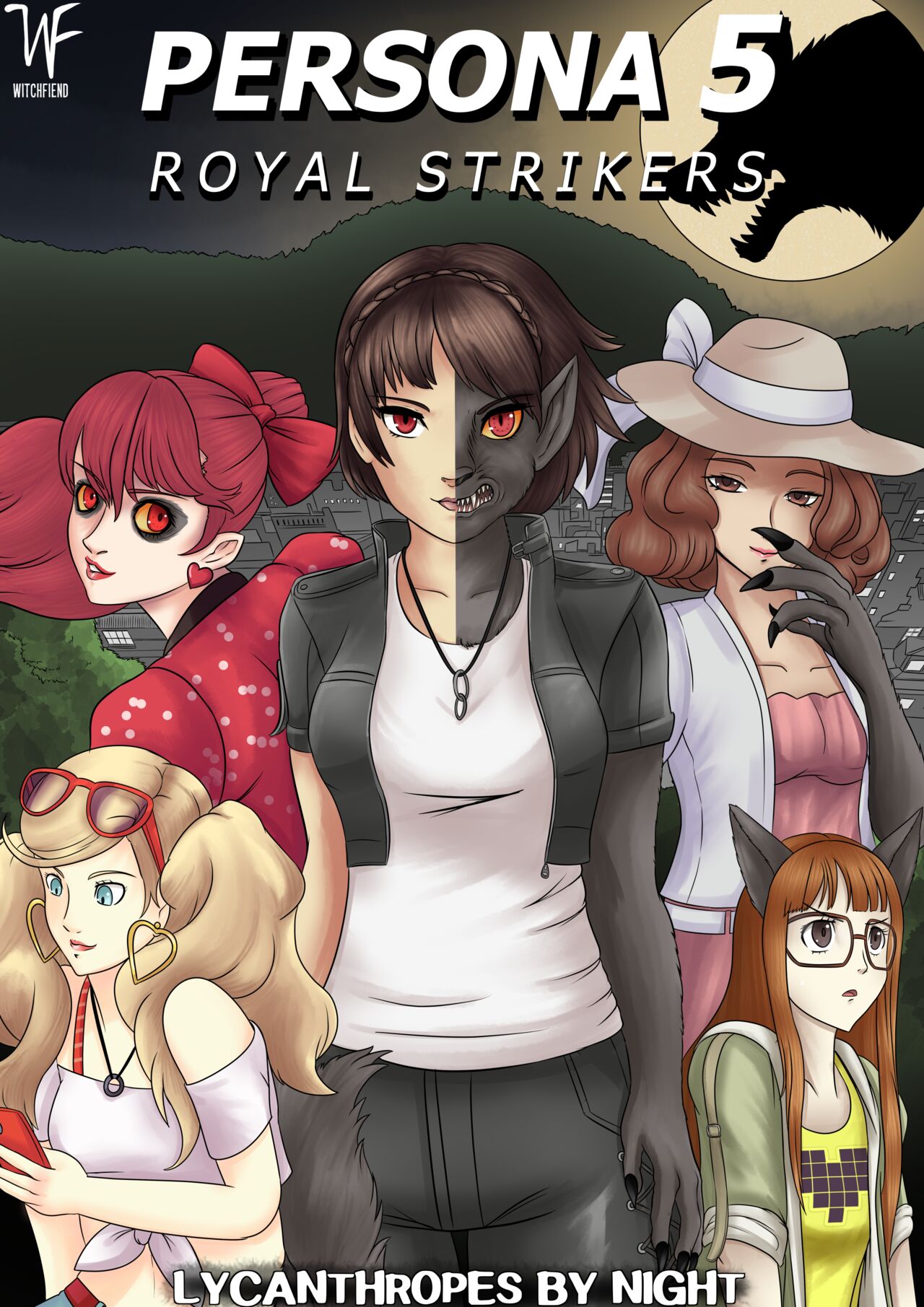 Persona 5 Lycanthropes by Night page 1 full