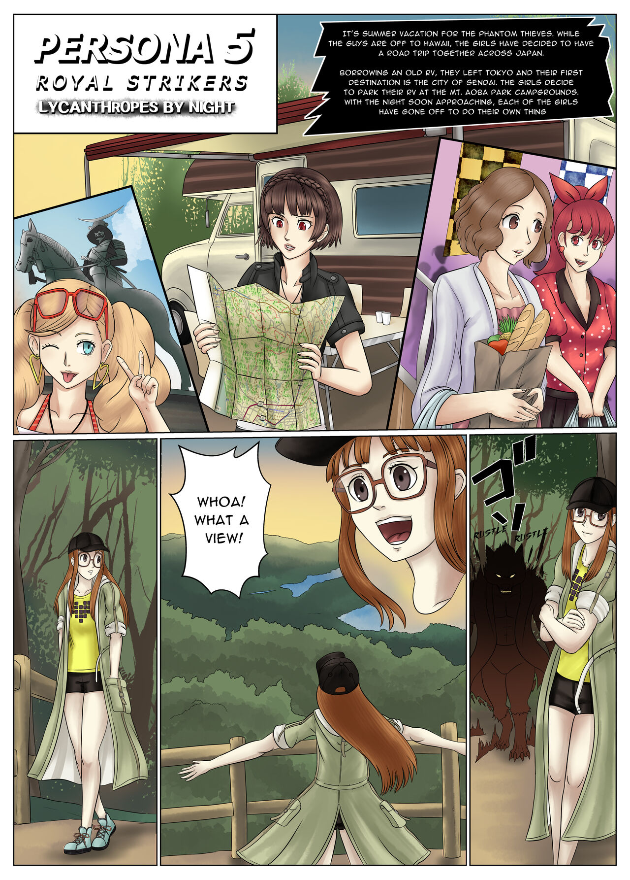 Persona 5 Lycanthropes by Night page 2 full