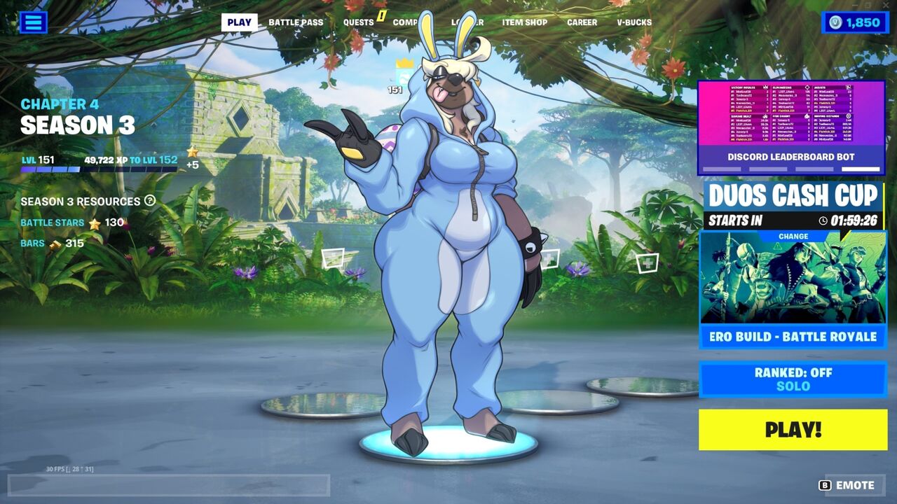 Bun Penny Fortnite Cosplay page 5 full