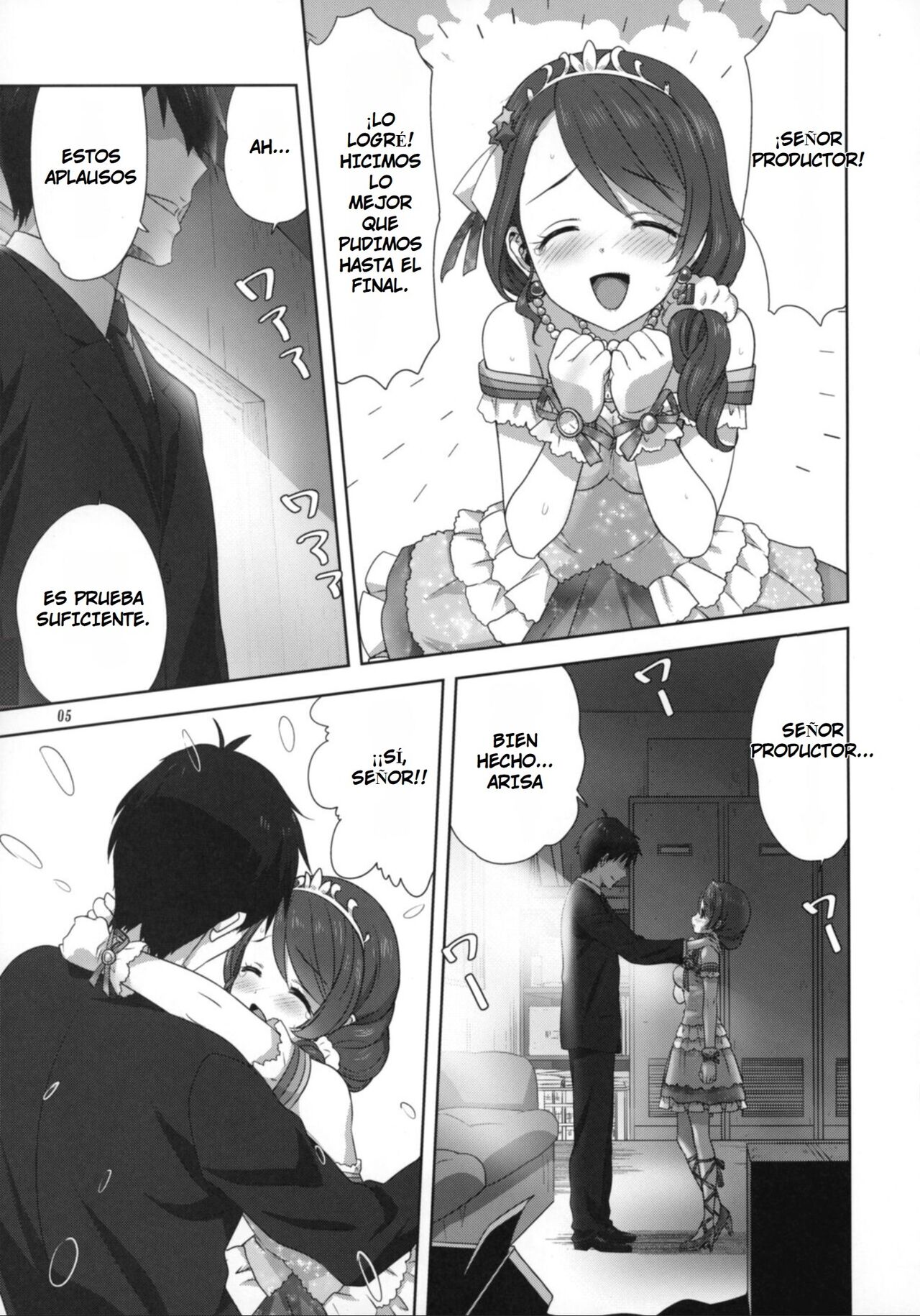 Arisa to Chie to P no Oshigoto  | Arisa y Chie Hacen Travesuras con el Productor page 5 full