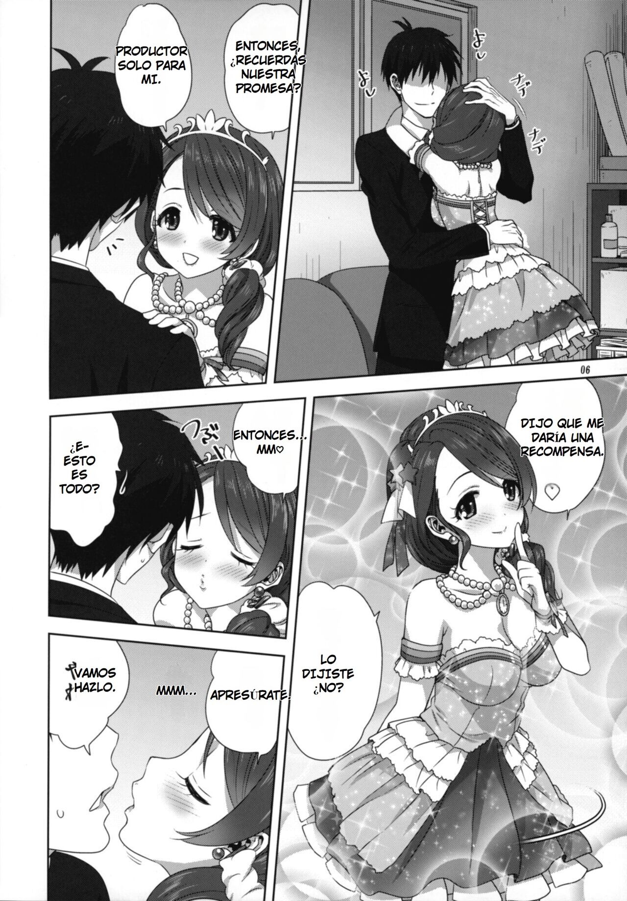 Arisa to Chie to P no Oshigoto  | Arisa y Chie Hacen Travesuras con el Productor page 6 full