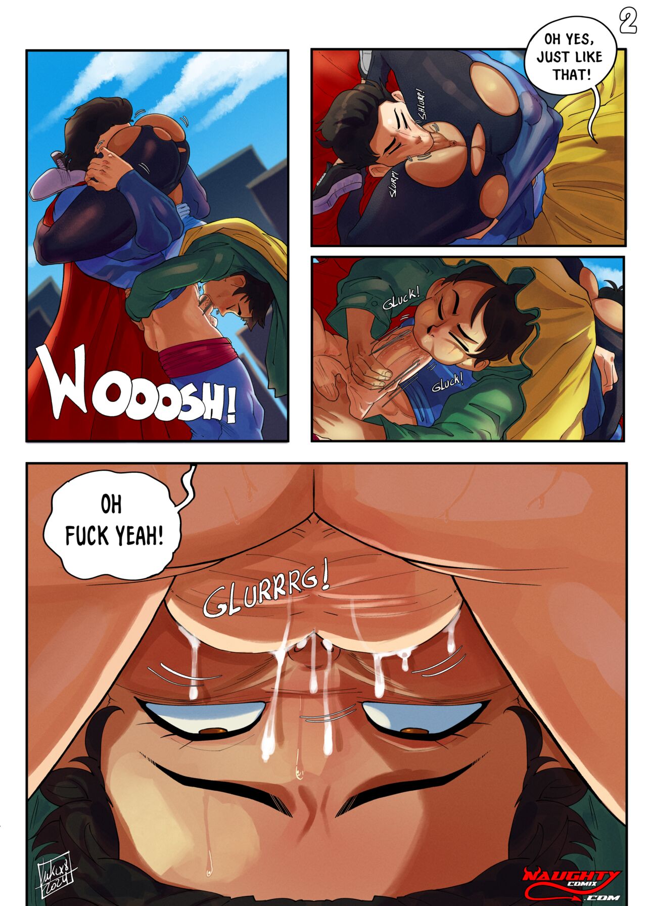 The Sex Adventures Of Superman page 2 full