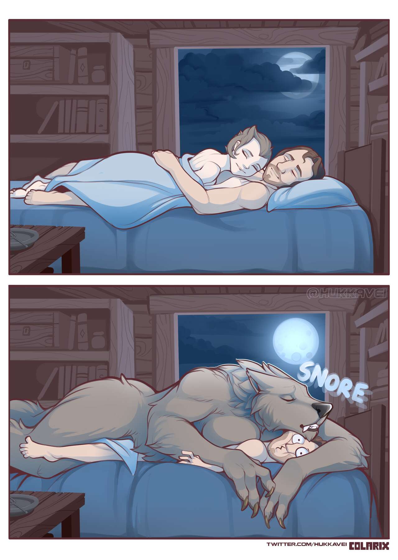 Werewolf? There Wolf! There Castle! page 1 full