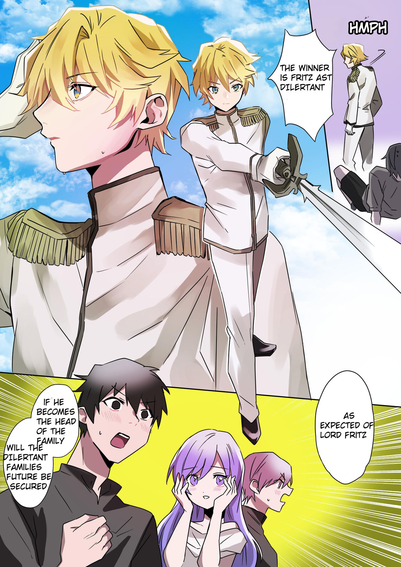 Toaru Kizoku-kun no Nyotaika Hametsu Ganbou | A certain nobleman's desire to become a woman and destroy himself page 2 full