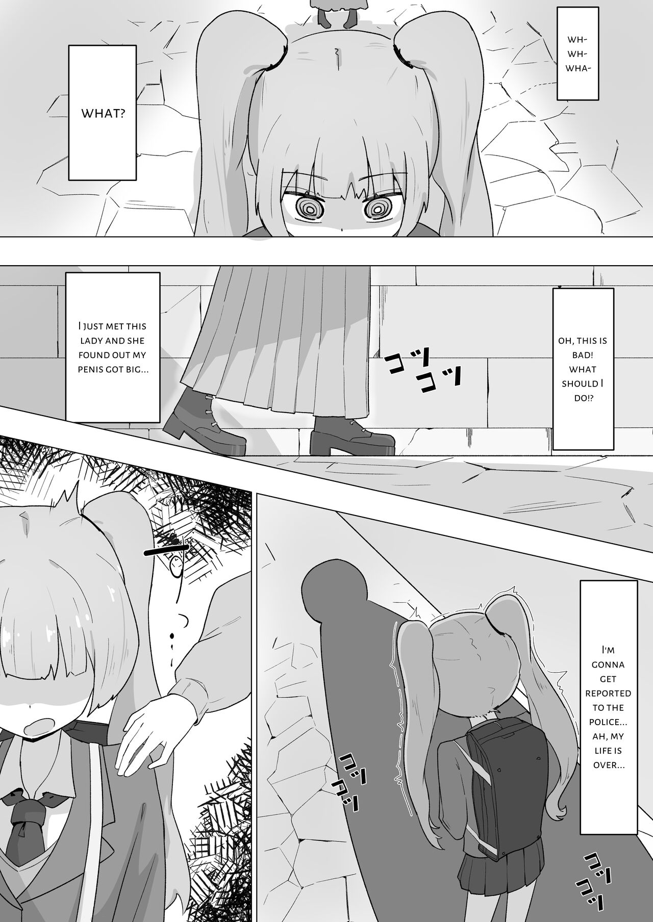Onee-san to no Koubi ni Hamaru Futa Musume no Hanashi | Futa Dickgirl Becomes Addicted To Fucking The Lady In Her Neighborhood page 8 full