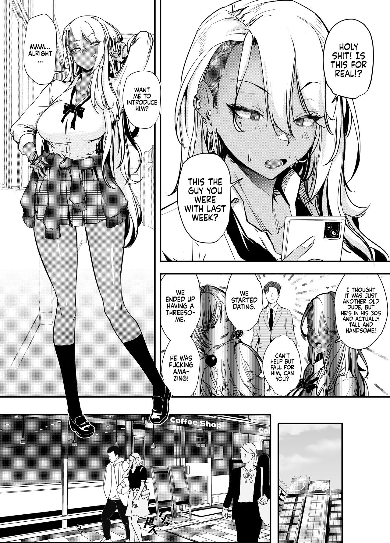Namaiki JK ga Wakaraserareru Hon | Putting a Cheeky Gyaru in Her Place page 7 full