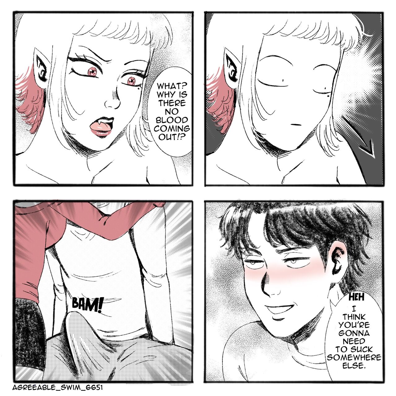 A Vampire's Meal page 3 full