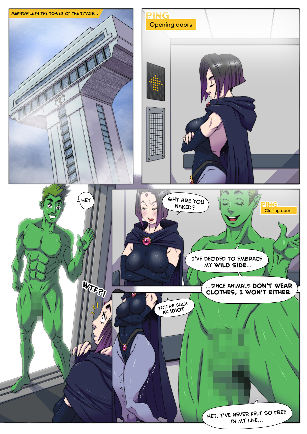 Teen Titans page 6 full