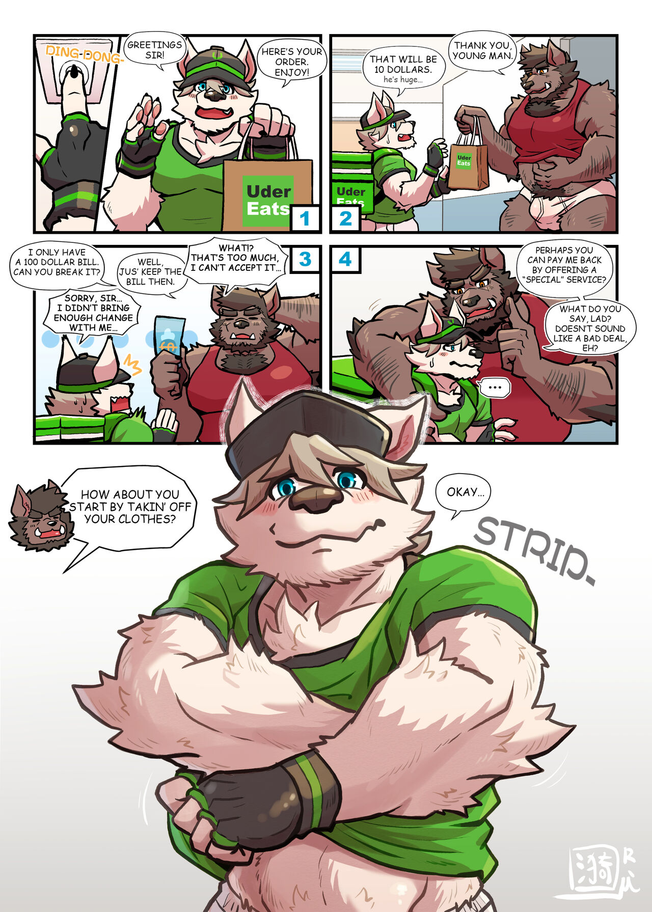 Pinup February page 1 full