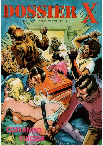 Dossier X #12 - Comando Suicida cover