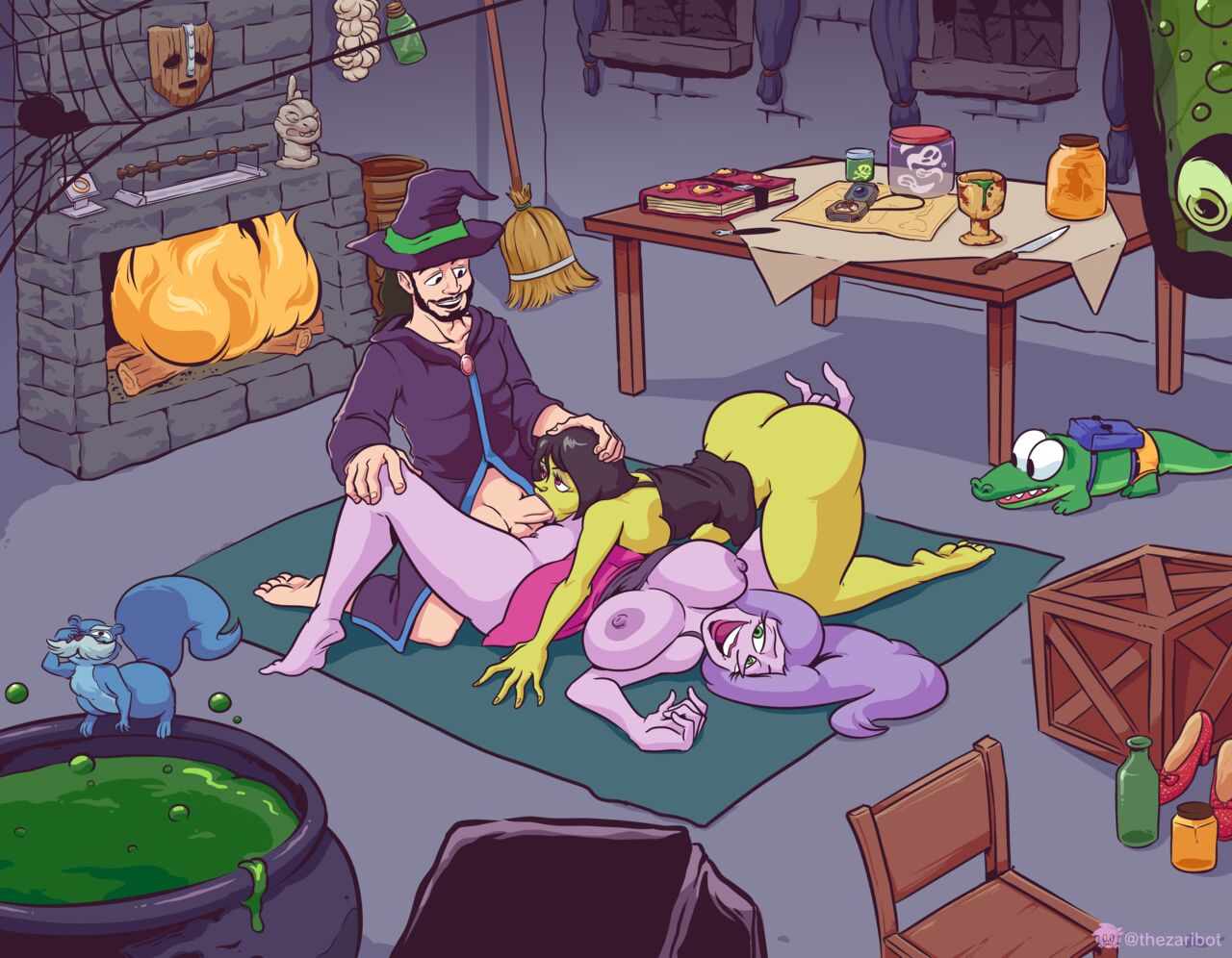 DP#123 - Gruntilda &amp; Madam Mim page 2 full