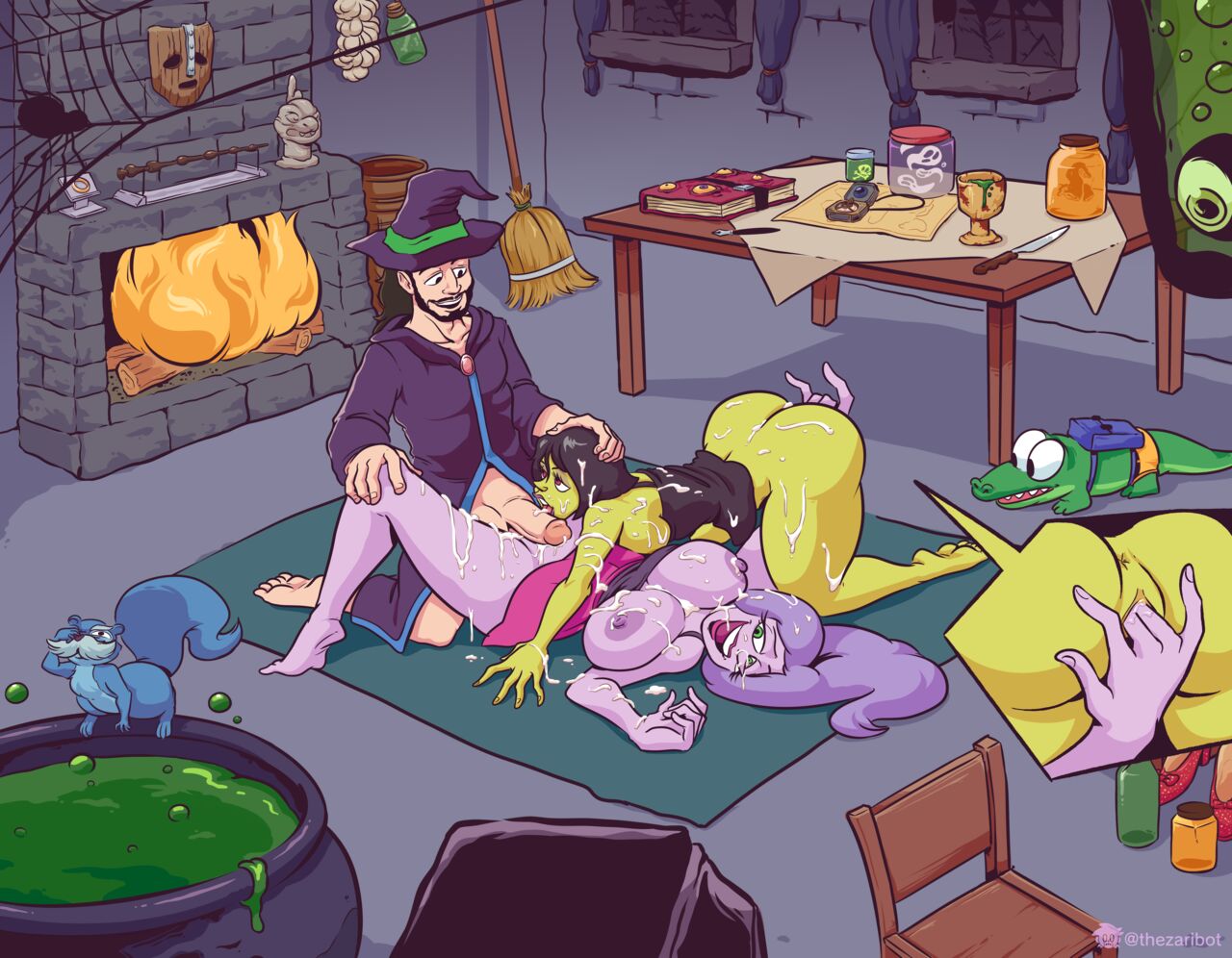 DP#123 - Gruntilda &amp; Madam Mim page 5 full