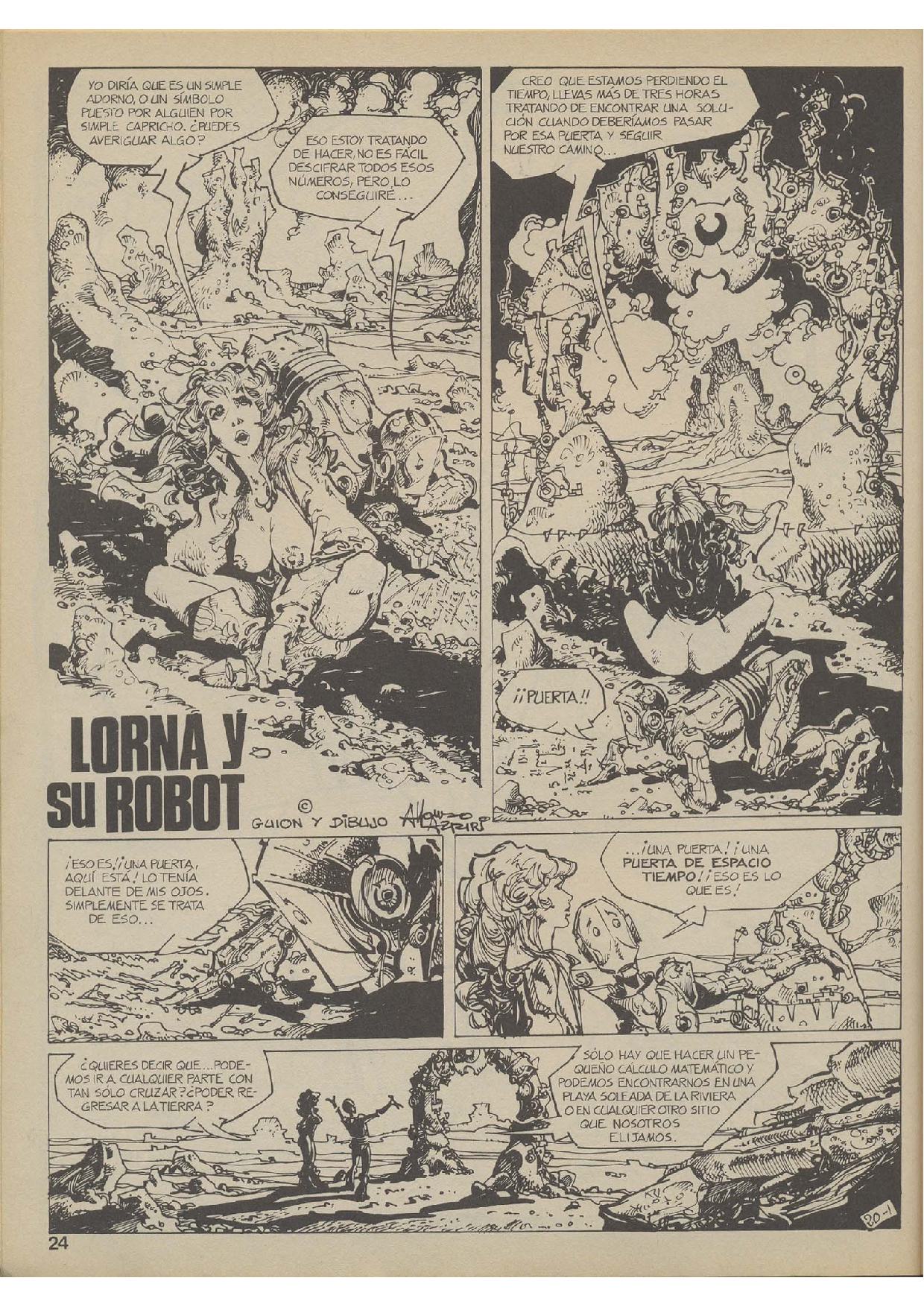 Lorna y su Robot page 1 full