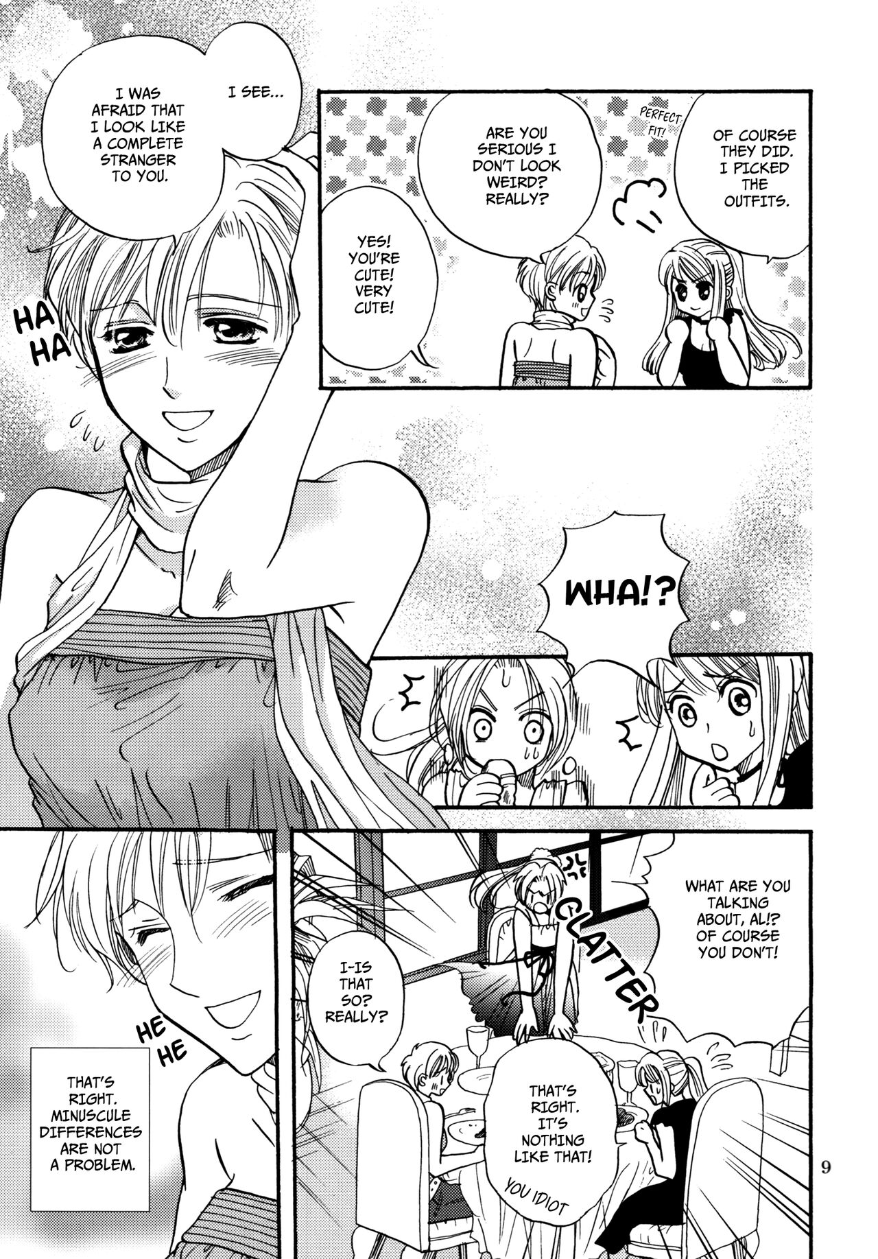 Temporary Girl's Life page 9 full