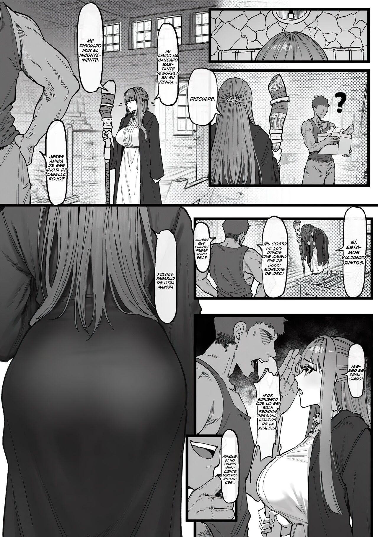 Occhokochoi Stark-sama to Bouken  | Aventuras Con El Torpe Stark-sama page 3 full