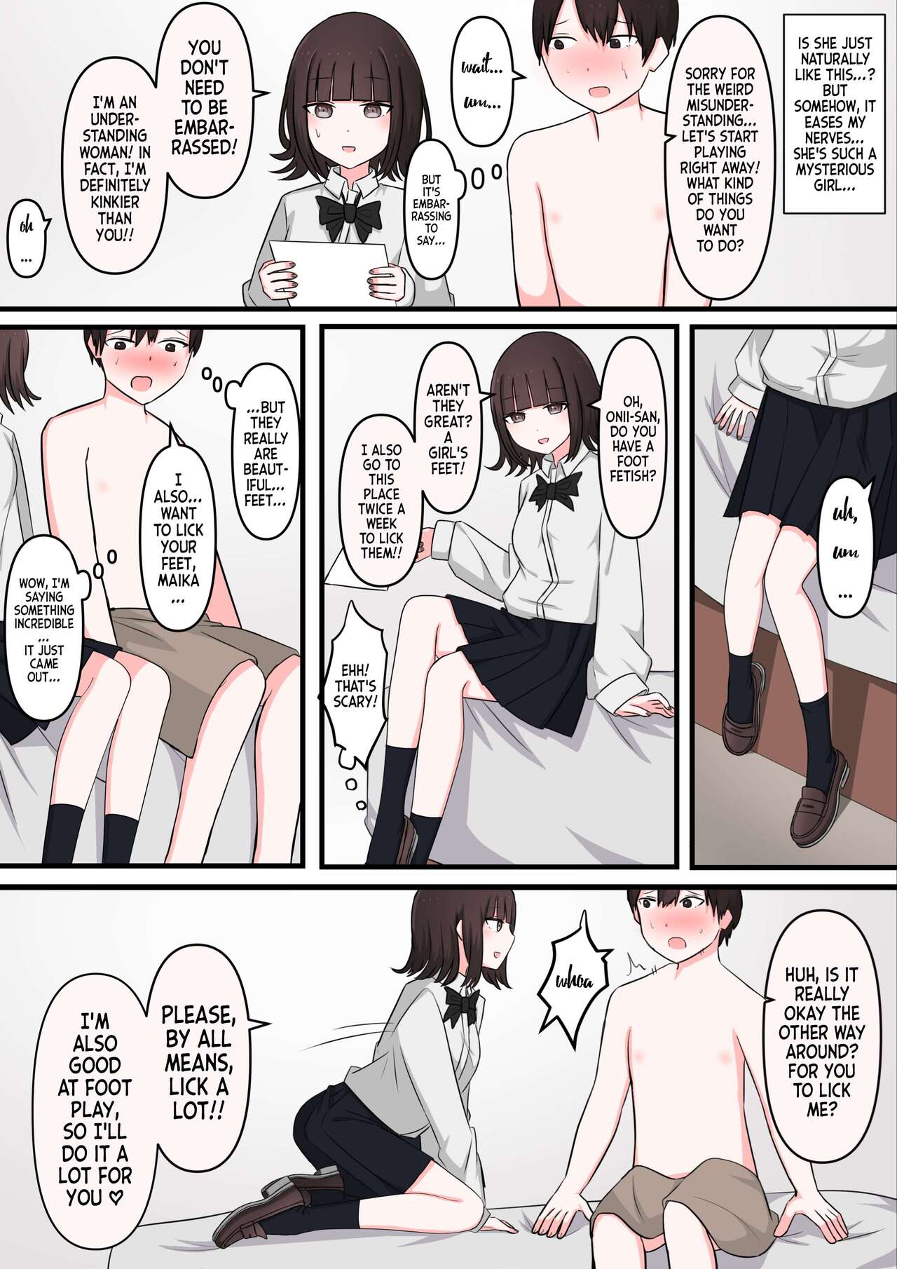 M-seikan Ittemita! Okubyoumono ga M-seikan Ittemita Hen | I Tried M Play - Cowardly Masochist Edition page 3 full