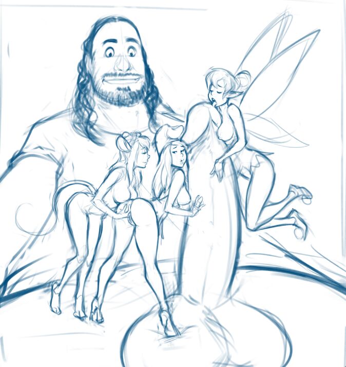 DP#54 - Tinkerbell, Gadget &amp; Smurfette page 4 full