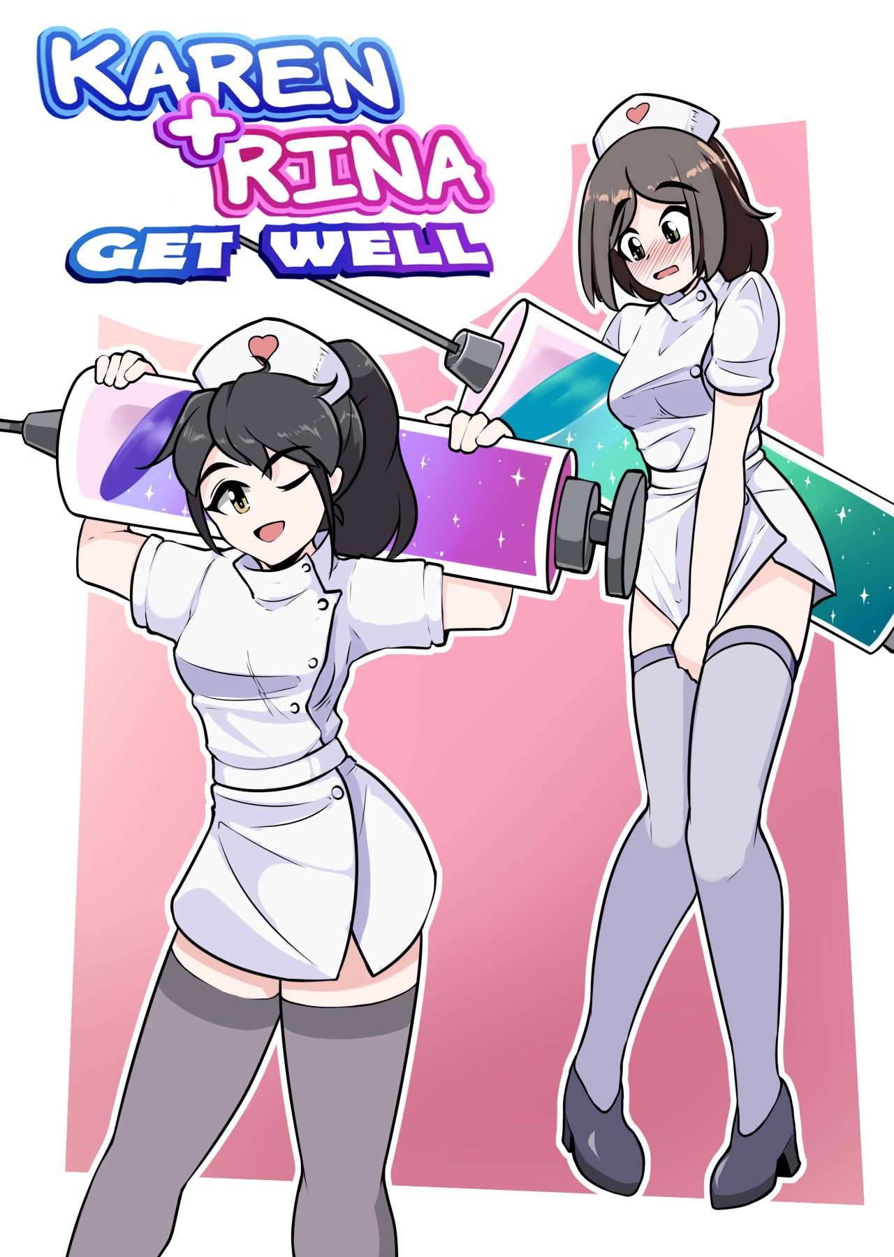 Karen + Rina: Get Well page 1 full
