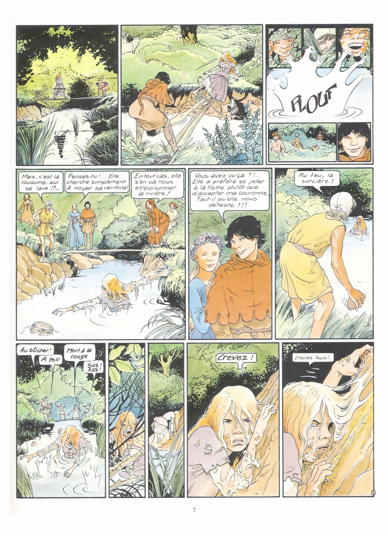 Les compagnons du crépuscule T1 Le sortilège du bois des brumes page 8 full