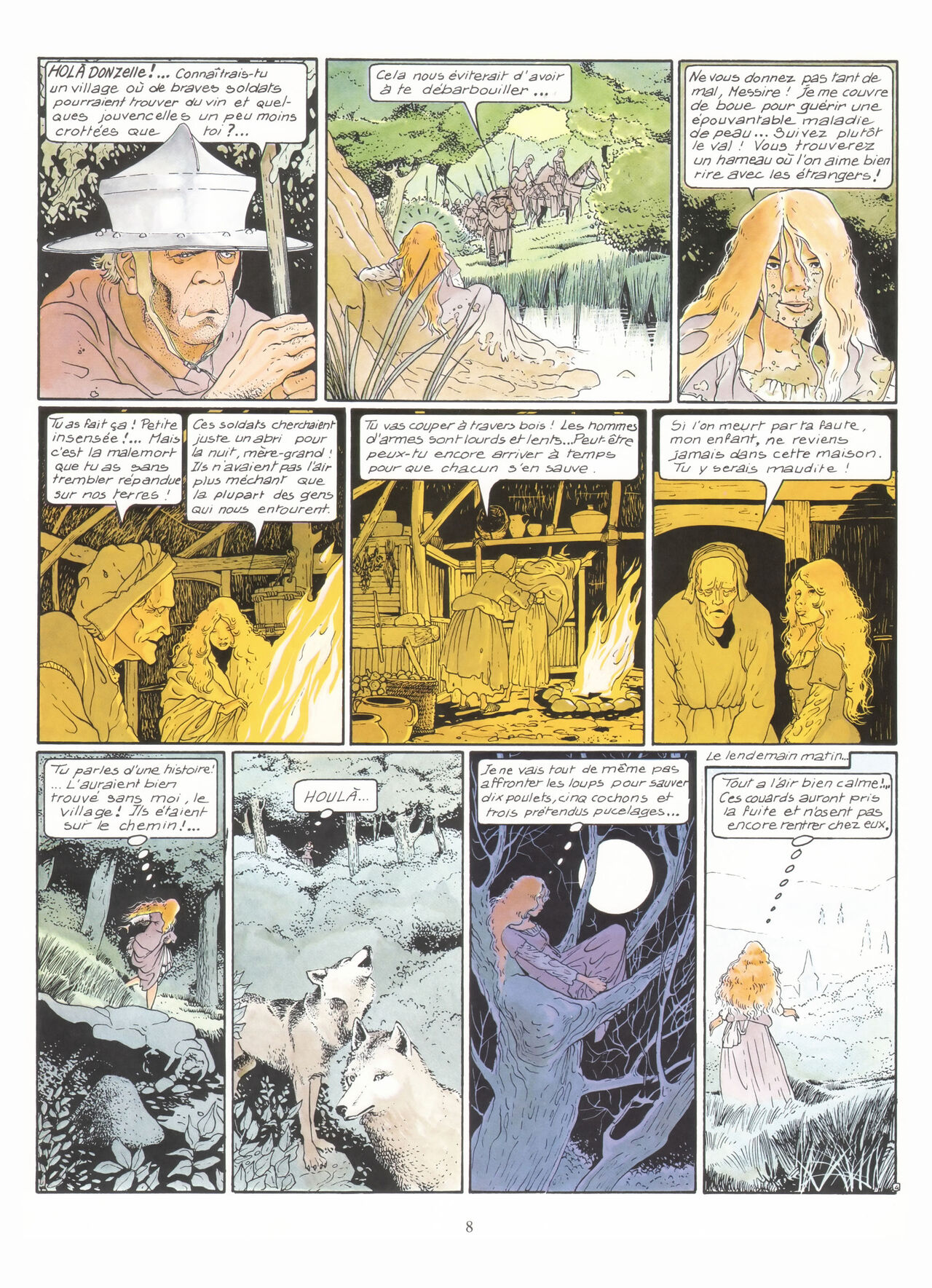 Les compagnons du crépuscule T1 Le sortilège du bois des brumes page 9 full