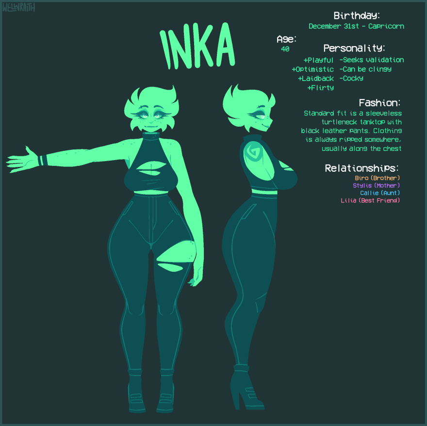 Welwraith Inka page 1 full