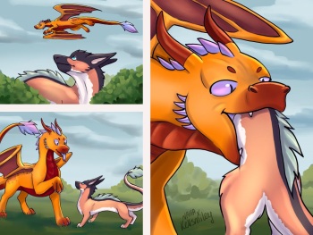 Dragon vore cover