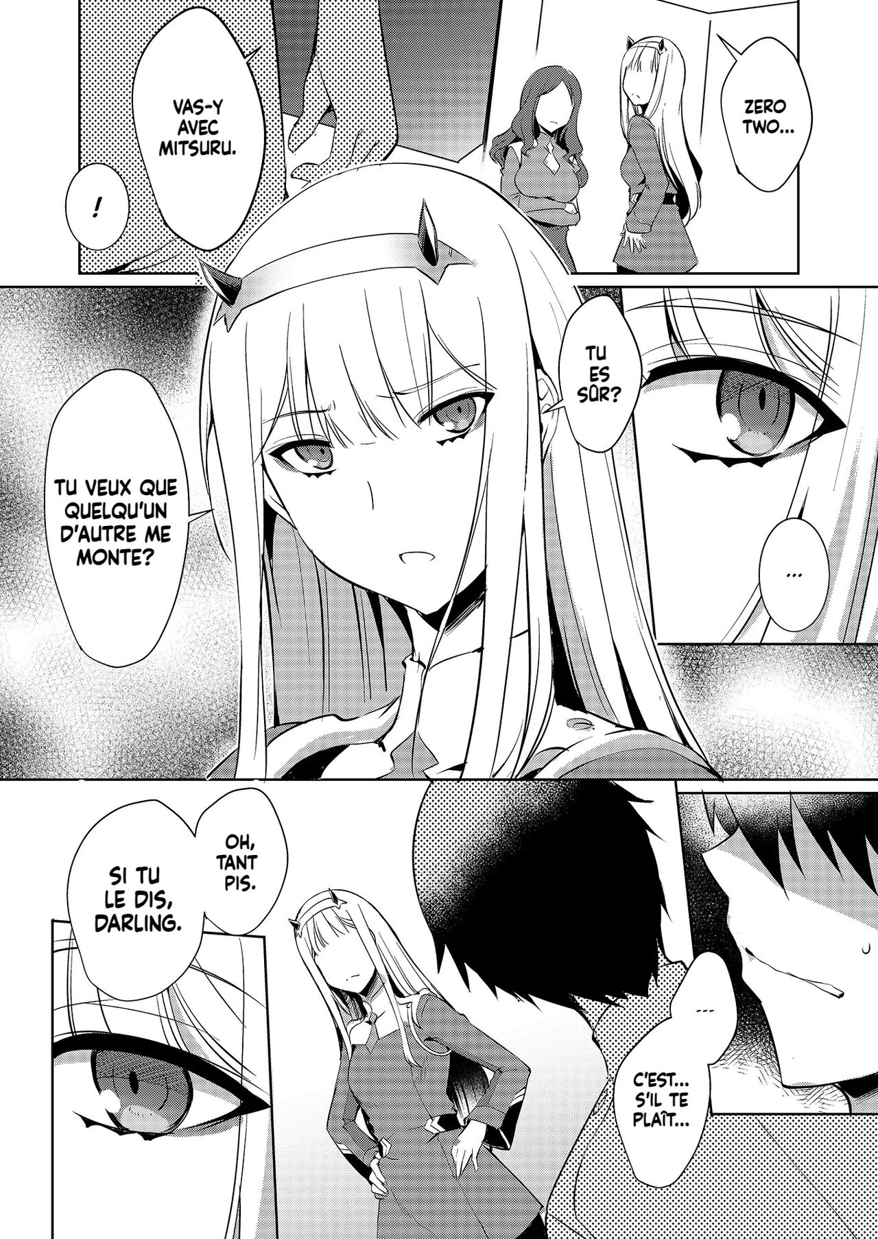 Mitsuru in the Zero Two page 6 full