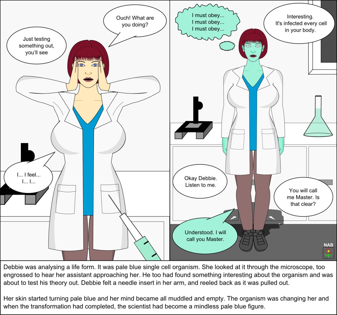 Infected Research page 1 full
