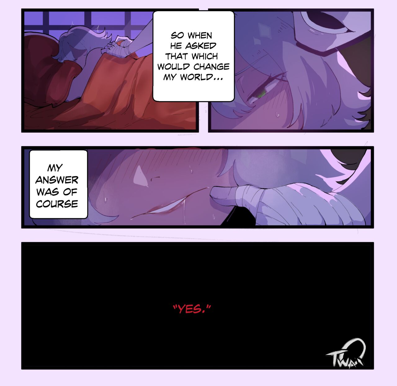 Sable/Xavion Comic commission page 4 full