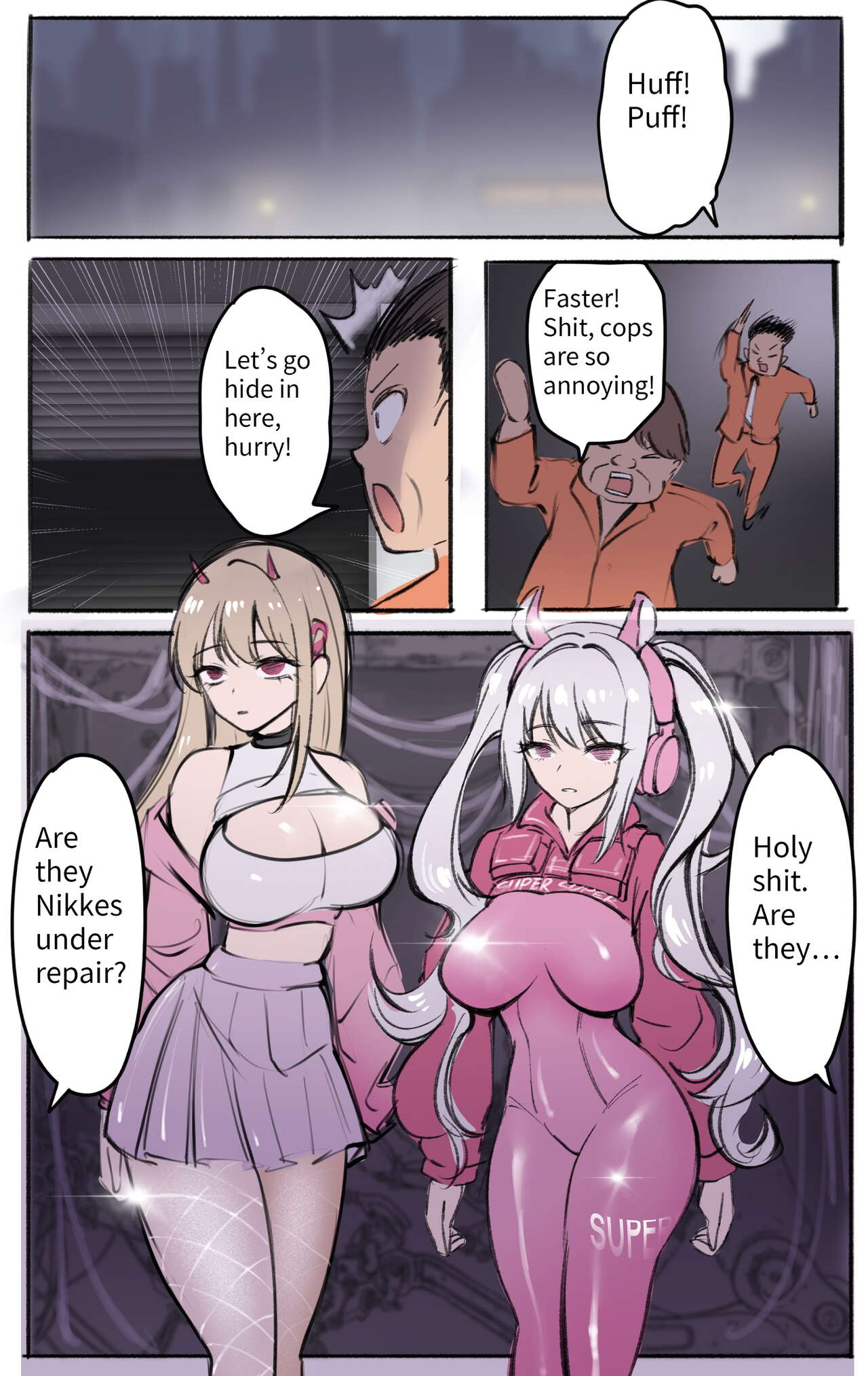 Taking Over Nikke page 1 full