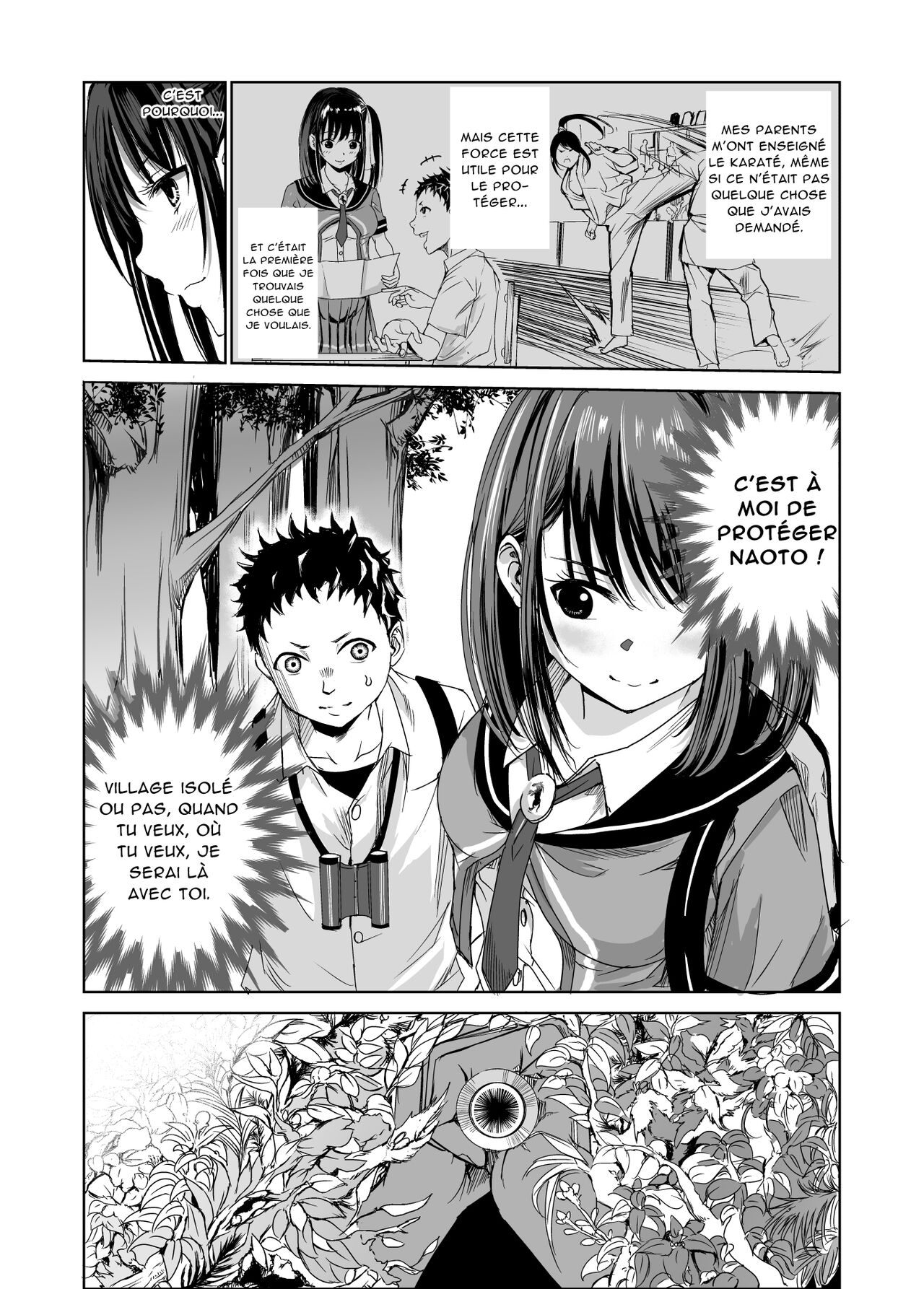 Tsuyagari Mura 1 ~Kareshi o Mamoru Tame Hikyou no Mura de Kyousei Gohoushi &amp; NTR Sex~ page 7 full