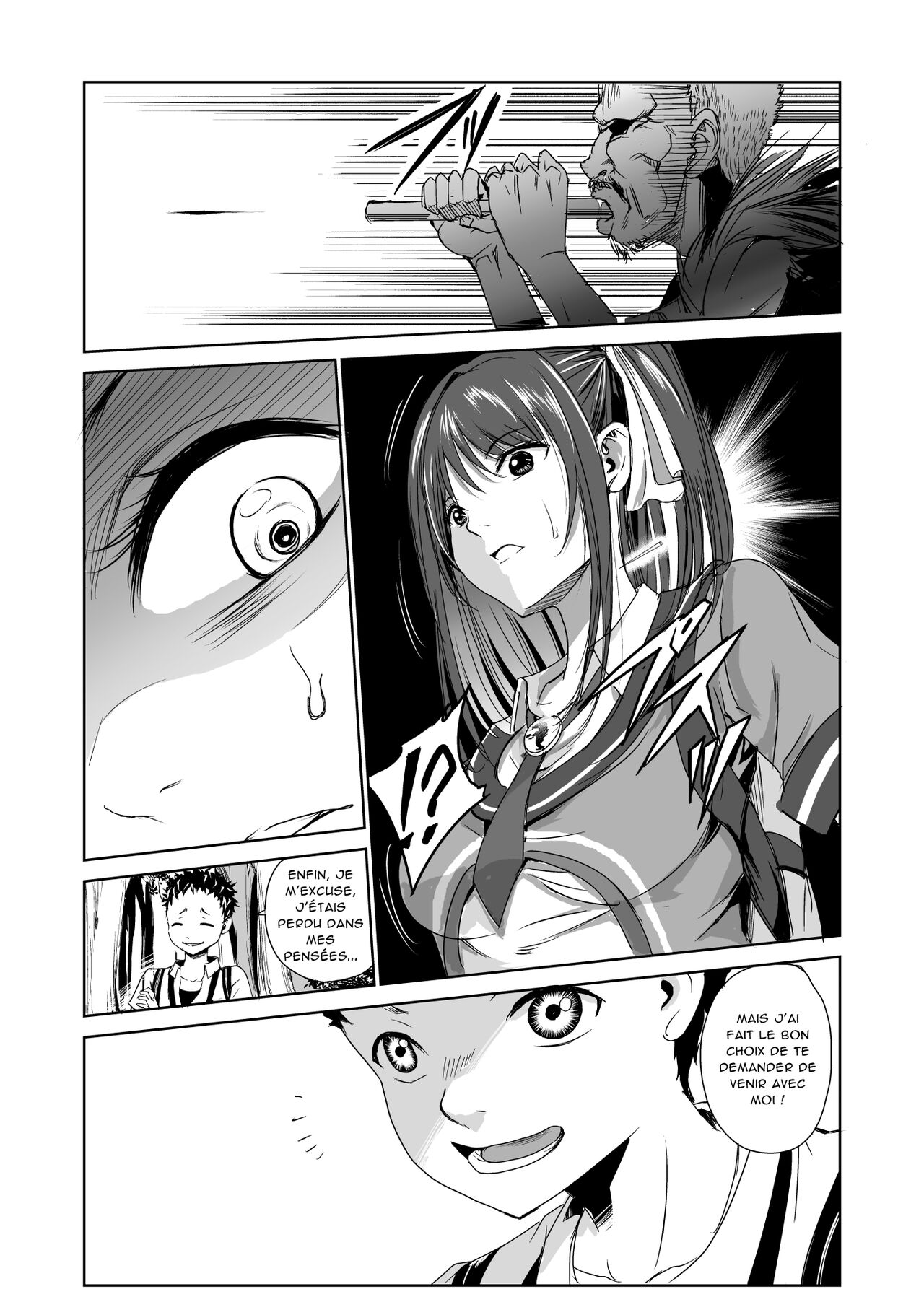 Tsuyagari Mura 1 ~Kareshi o Mamoru Tame Hikyou no Mura de Kyousei Gohoushi &amp; NTR Sex~ page 8 full