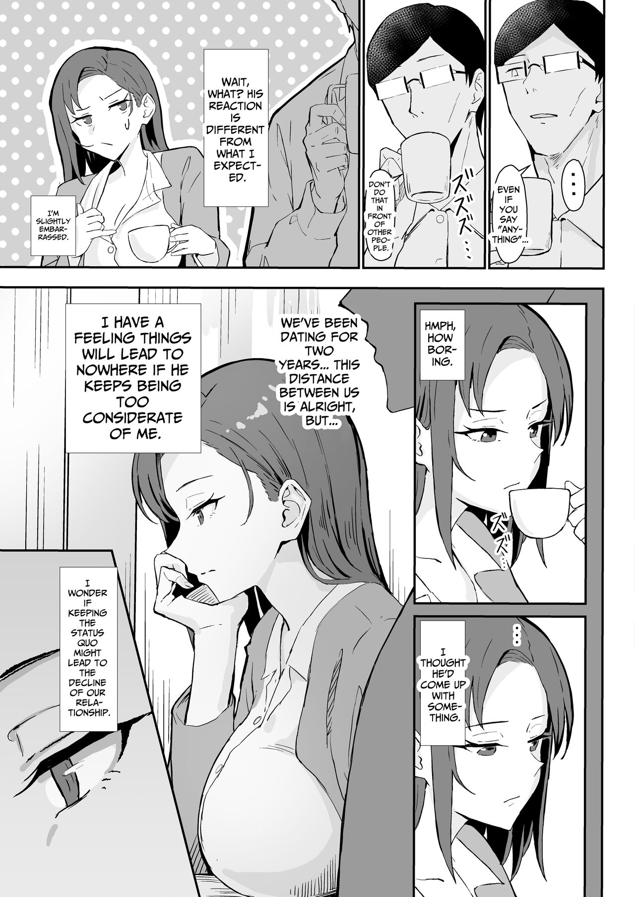 Cool-kei Toshiue BariCare Kanojo Songen Hakai Wakan | Cool Carrier Focused Girlfriend ~Consensual Dignity Destruction~ page 9 full