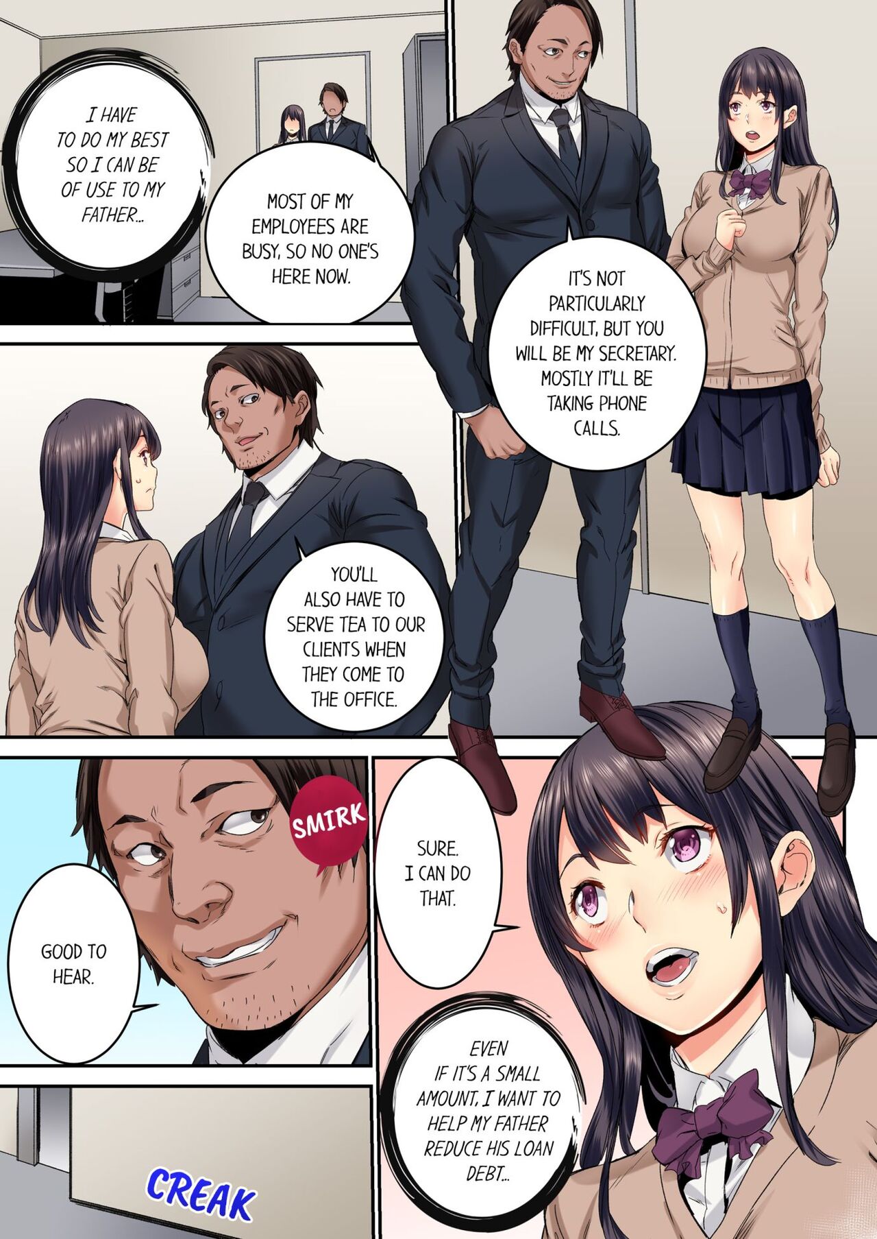 "Ikaseru Furi suru dake" tte Itta no ni... Satsutaba o Kuwaenagara Maji Ikigao o Sarasu JK 1 | But You Said You'd Only Pretend to Make Me Cum... 1 page 6 full