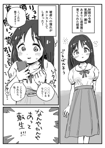 Hentai Ojou-sama no Isekai Dorei Seikatsu | Slave life of a young lady cover